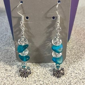 Handmade Snowflake Earrings